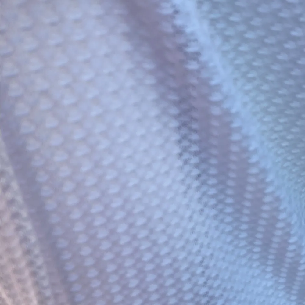 Cupshe Cloud Textured O-Ring  Cami White Sleeveless Knit Top Size Large - Image 8