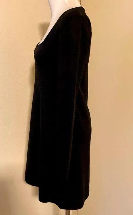 Black Knit Dress - Image 8