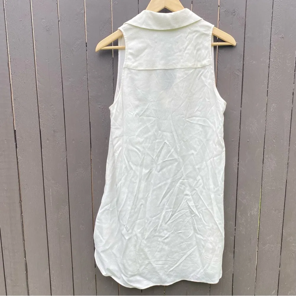 •Reformation sheer slip on tunic dress• Size 2 - Image 6