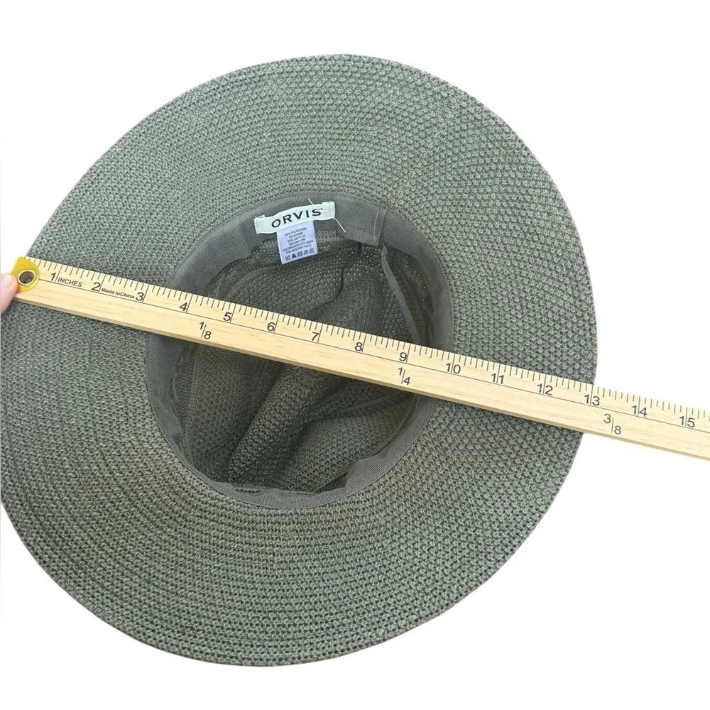 Orvis Women's Packable Knit Fedora Hat Safari Green - Image 5