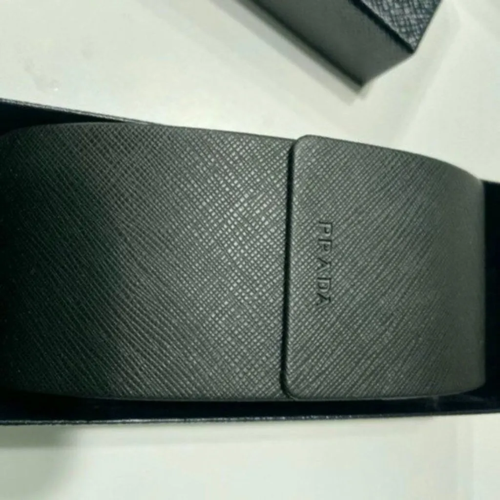 Prada 61mm Oval Sunglasses silver - Image 10