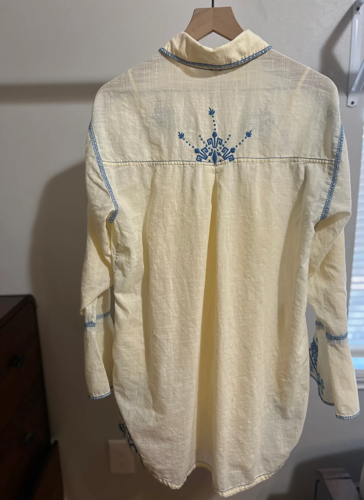 Baby Blues Shirt dress Embroidered - Image 6