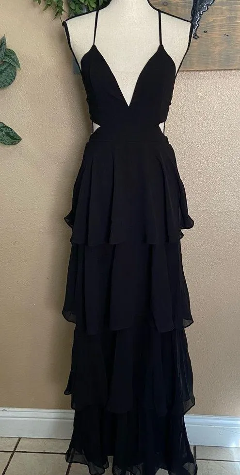 NWOT Lulus Tier and Now Black Tie - Image 3