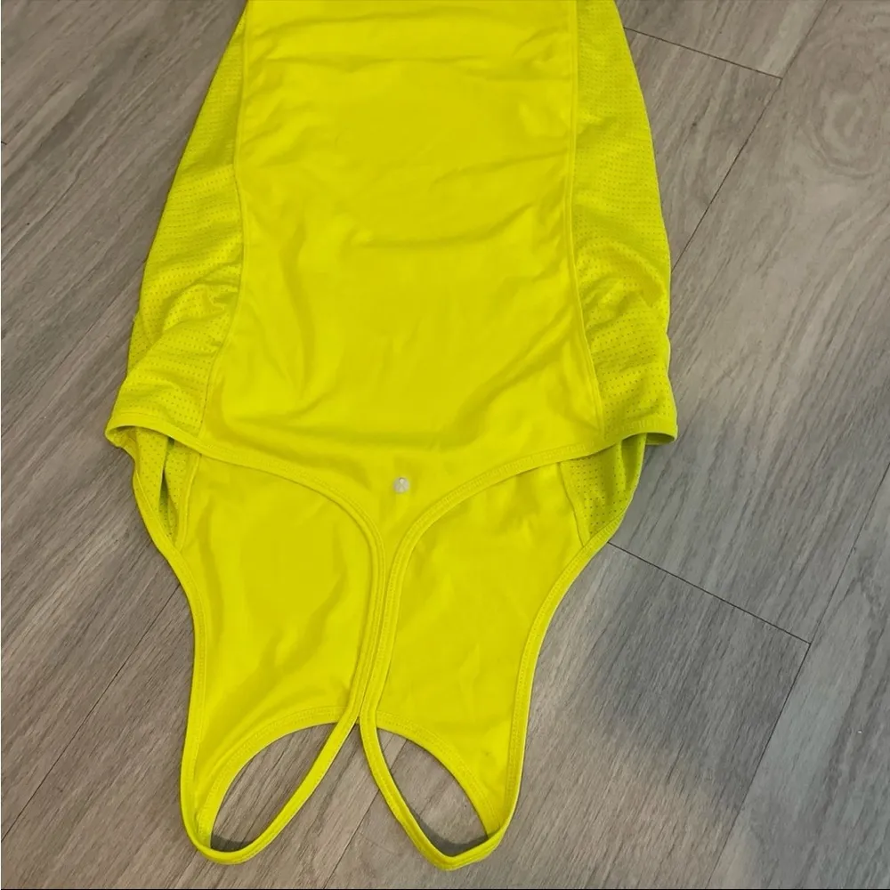 Layer8 Yellow Women's Racerback Top - Image 3