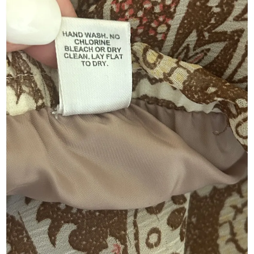 Cato Women‎ Maxi Skirt 2X Paisley Artsy Boho Cottagecore Fairygrunge Whimsical - Image 7