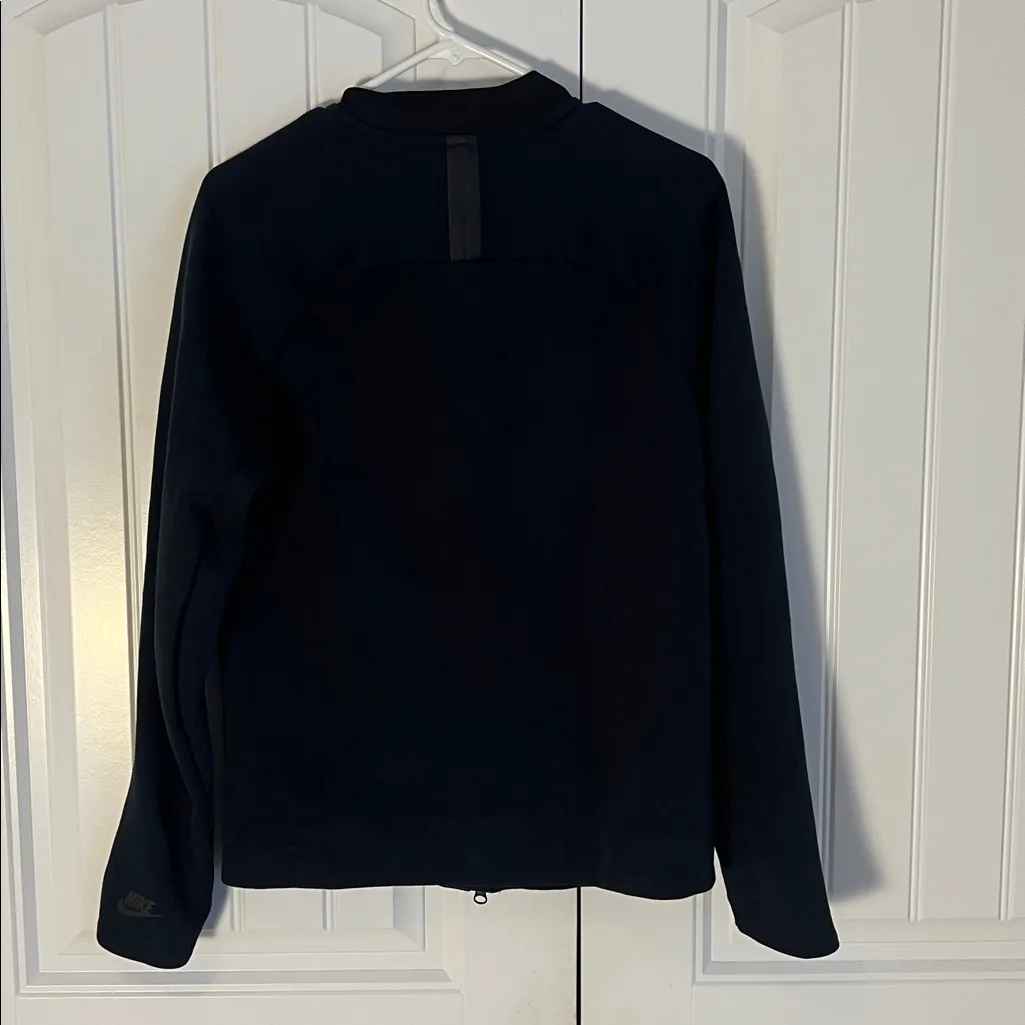 Nike Midnight Black Zip-Up Jacket Size Large - Image 3
