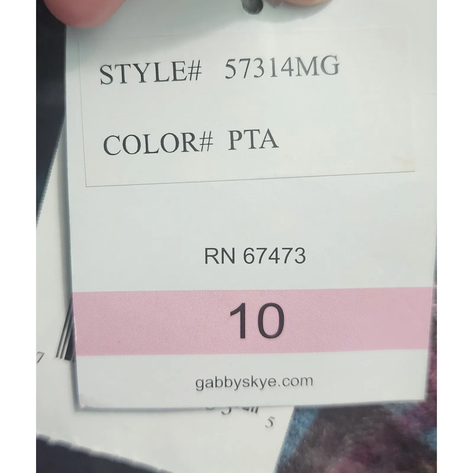 Gabby Skye Women's Size 10 Plum Teal Plaid Ruffle Sleeve Cozy Knit Dress - Image 5