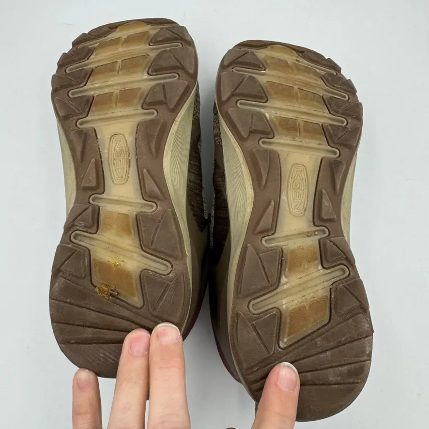 Keen Terradora II Waterproof Hiking Shoes Women’s 8 Taupe Burgundy KEEN.DRY - Image 11
