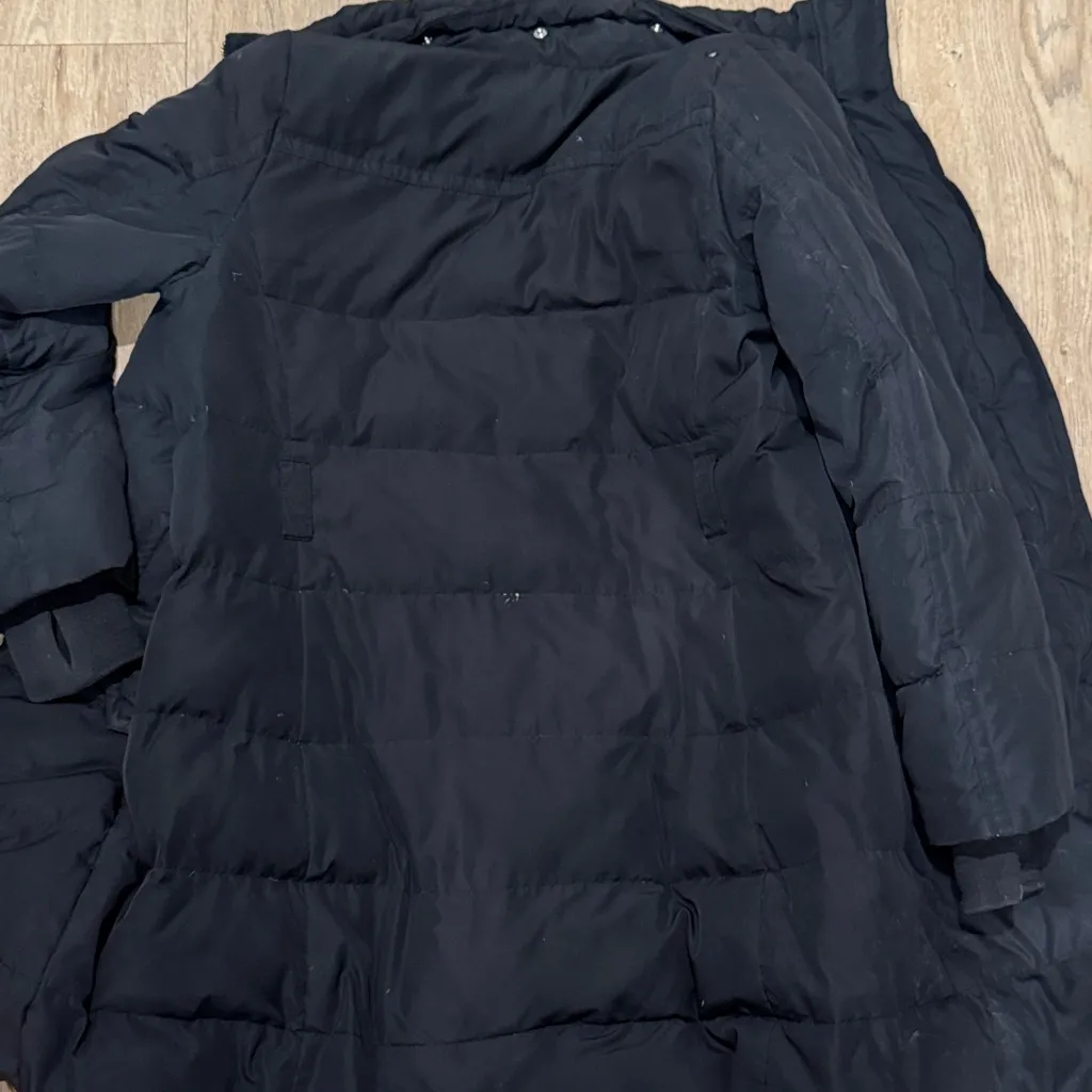 JCrew Women's Black Puffer Coat - Image 5