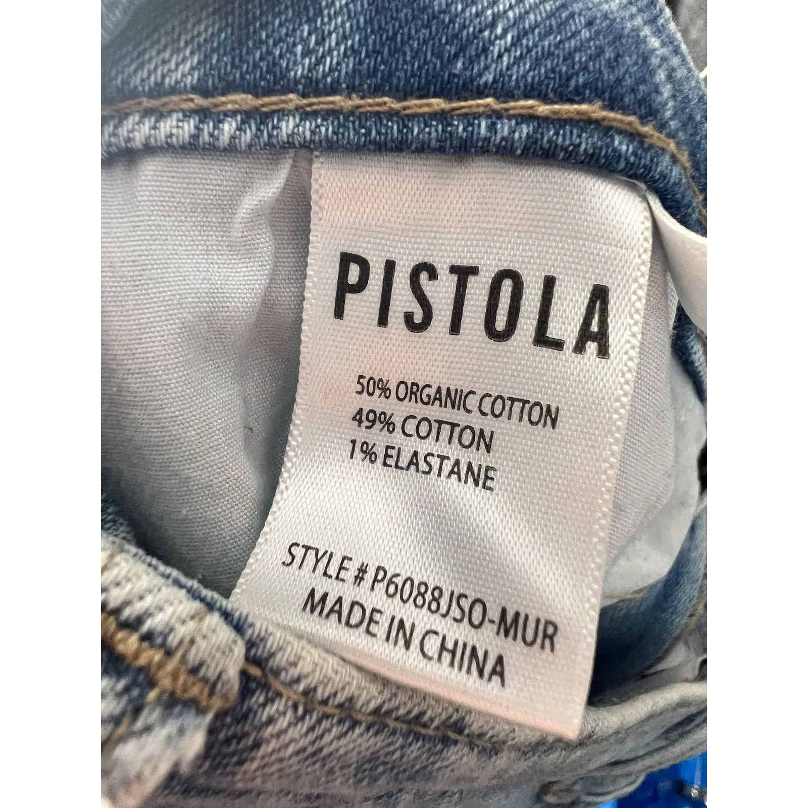 Pistola Lennon High Rise Crop‎ Boot Cut Jeans Size 25 Light Wash - Image 8