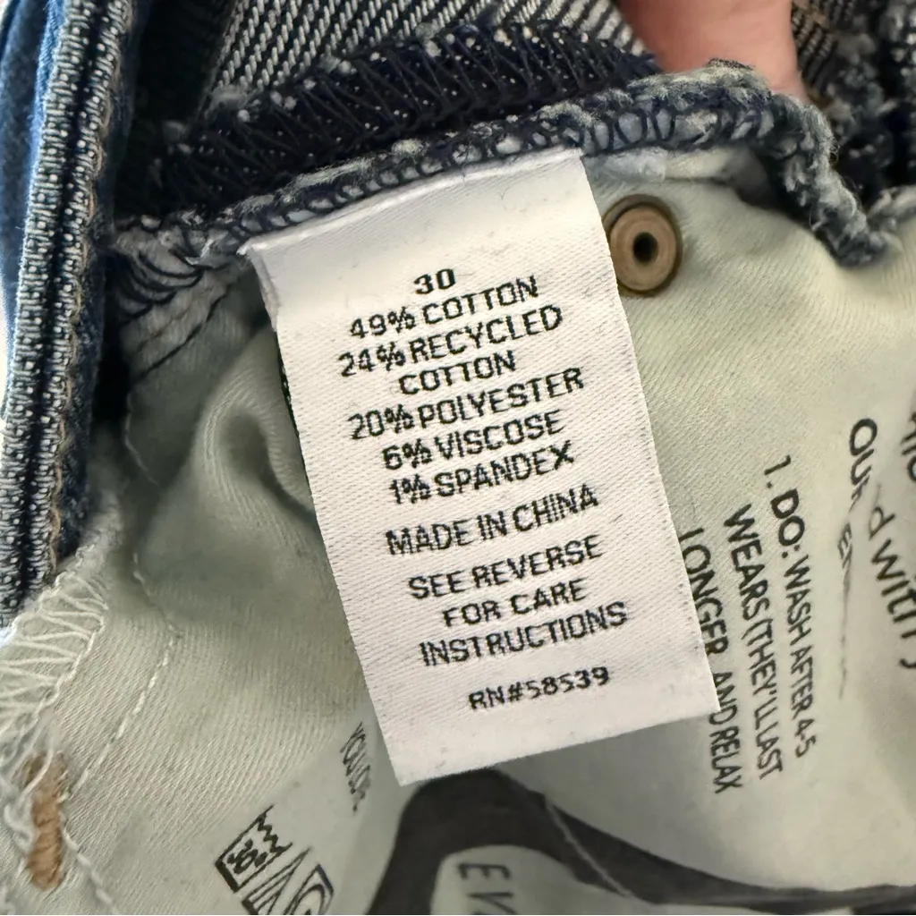 Evereve Ever Straight Jeans 10/30 - Image 8