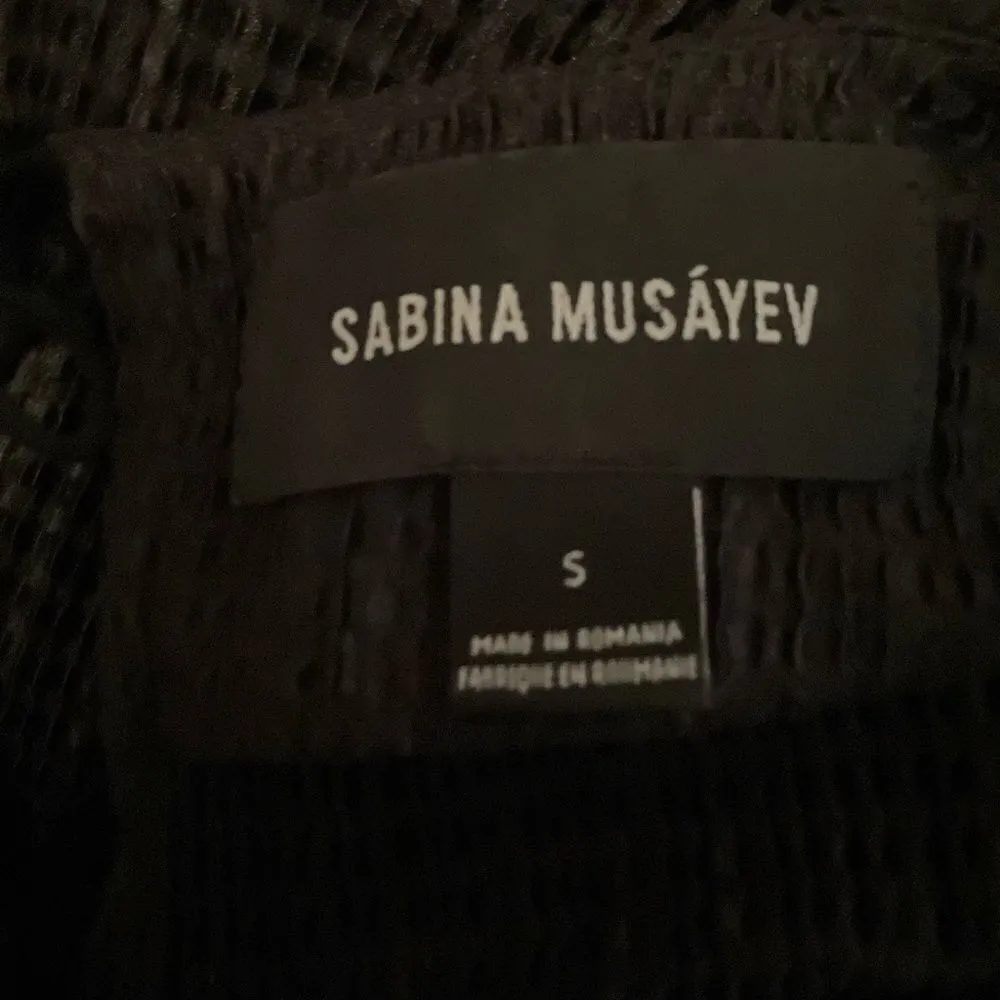 Sabina Musayev Anthropologie Textured Renaissance Midi Dress - Image 12