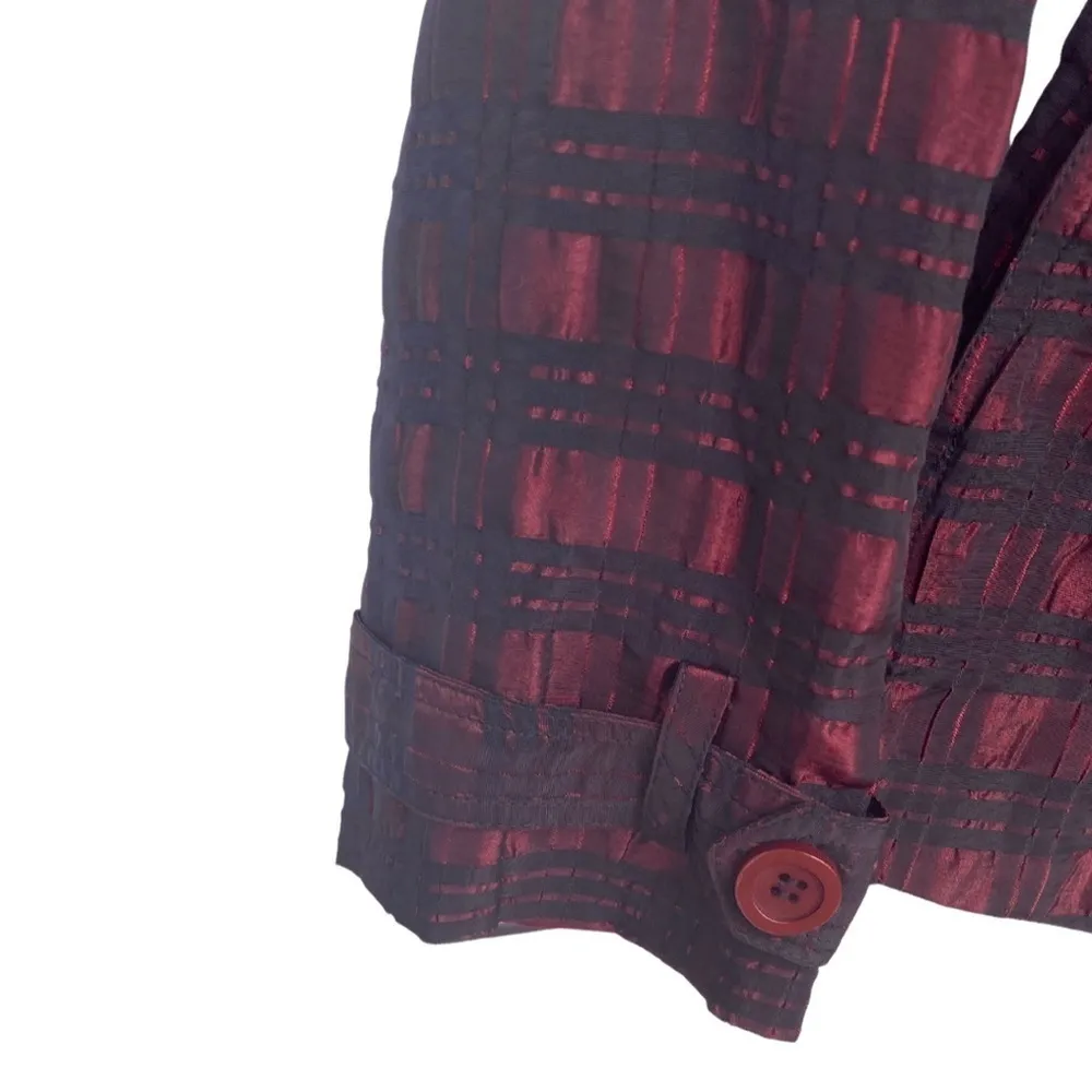 Coramdeo RARE VINTAGE Jacket with Self Tie Sash Size 10 - Image 4