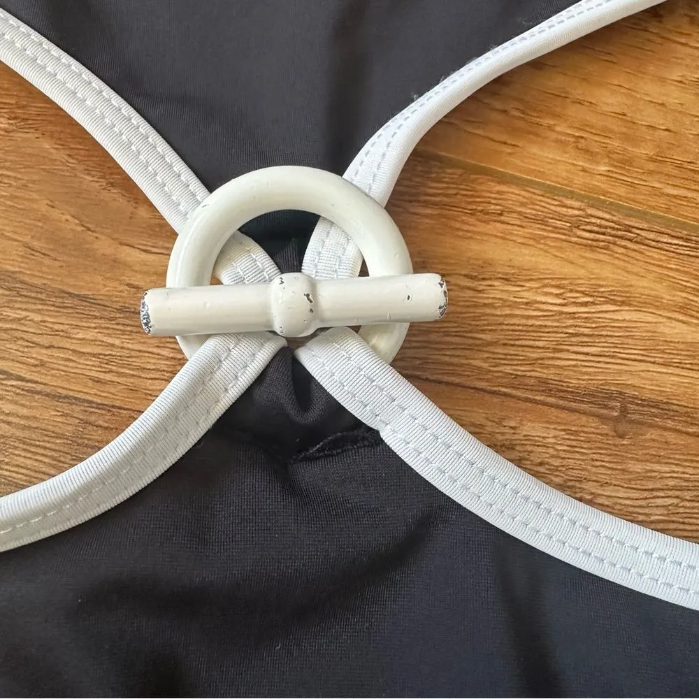 NWT Solid & Striped XS The Bella One Piece Swimsuit Butterluxe Black $198 - Image 12