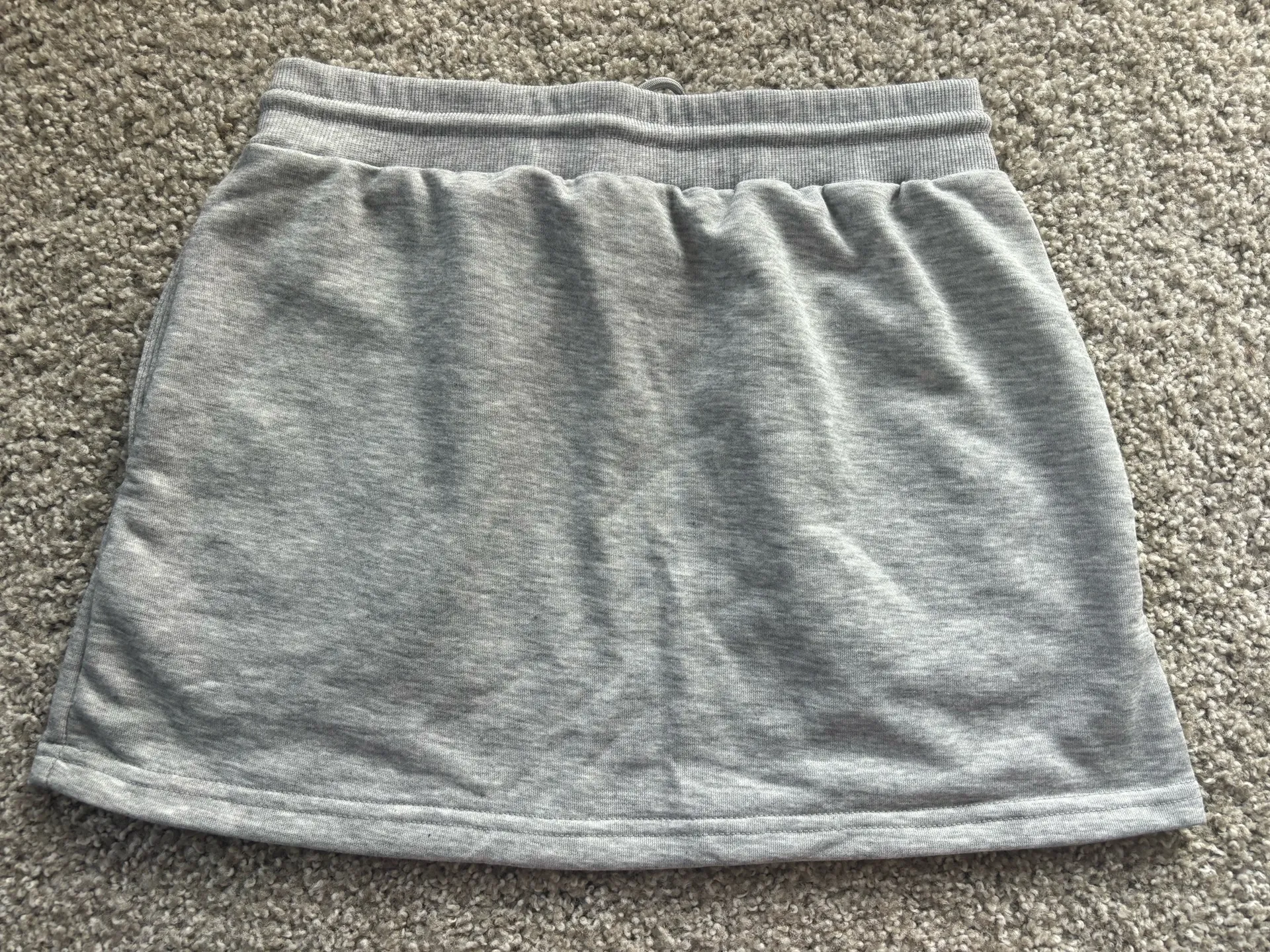 Grey sweat skirt - Image 2