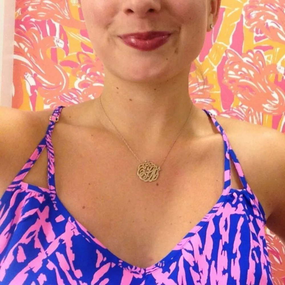 Lilly Pulitzer Rory Tank Top Pink Blue Zebra Rollin In The Grass Size XXS - Image 2