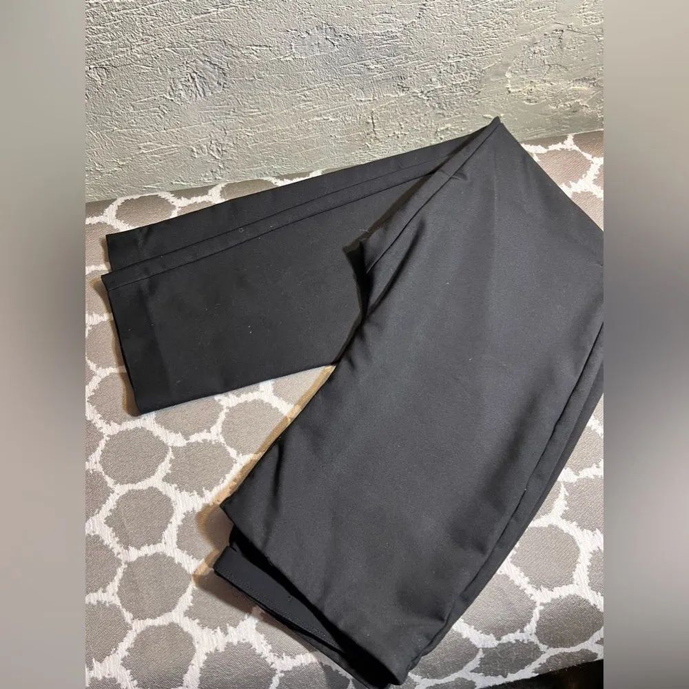 SOMA vanishing pant, black, never worn, NWOT, elastic waist band - Image 3