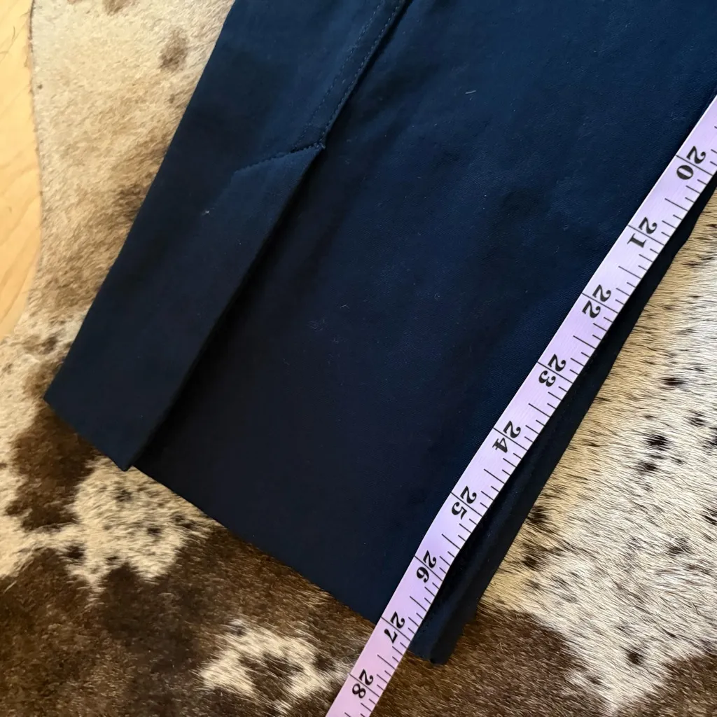 AYR The Sizzle Tonal Stretch Seamed Front Split‎ Ankle Pants Size 4 - Image 11