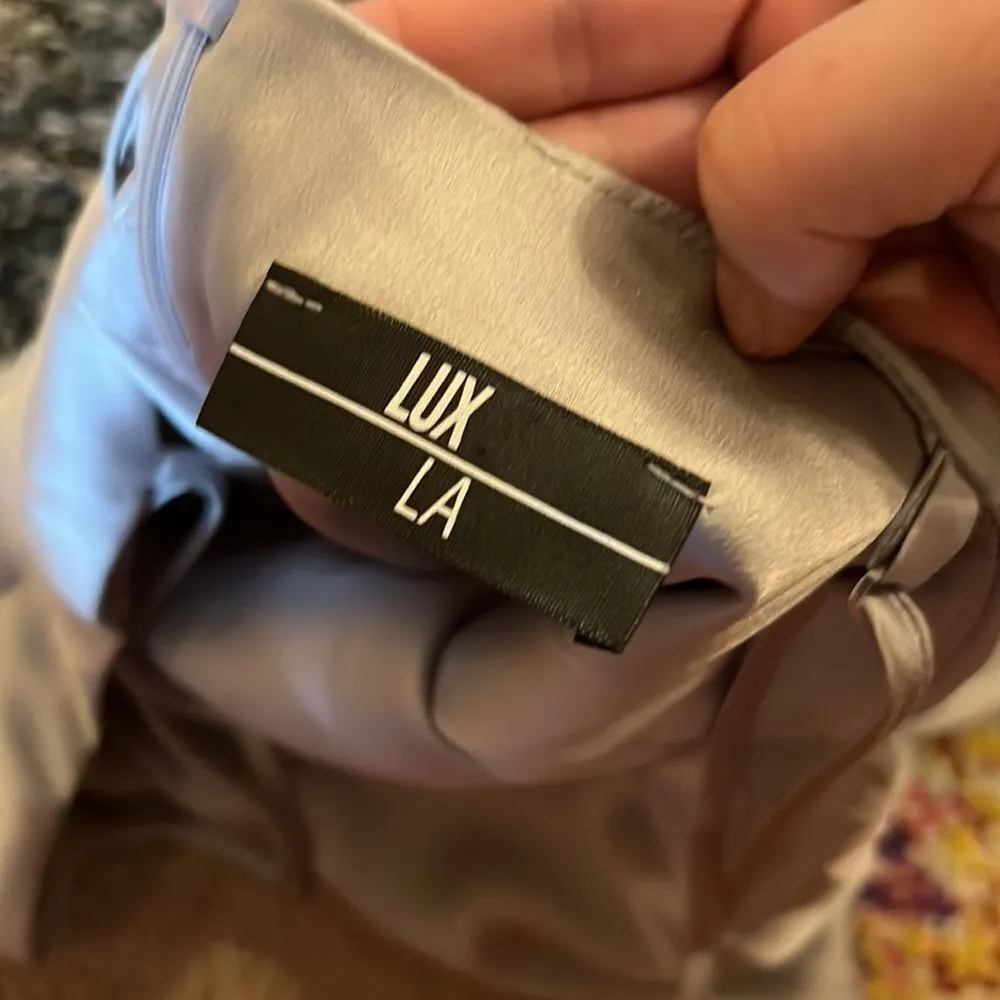 Liz LA small silver mini dress - Image 8