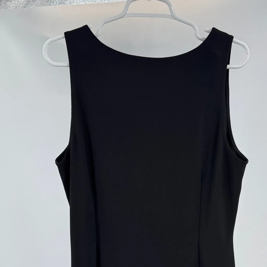 Beyond Travel Sleeveless V Neck Maxi Dress Boston Proper black L stretch neutral - Image 4