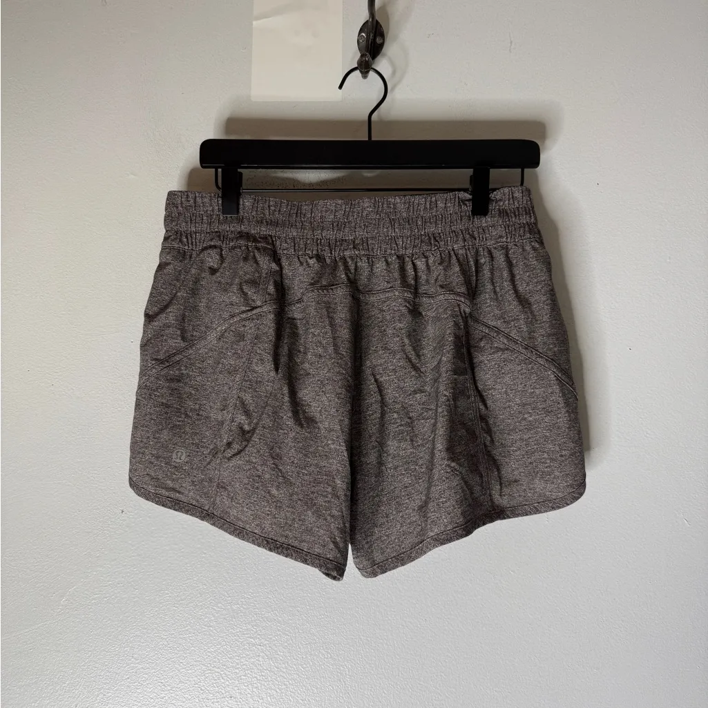 Lululemon Hotty Hot Gray Athletic Shorts Size 12 - Image 2