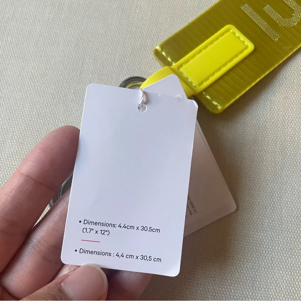 Lululemon Never Lost Keychain - Daisy Glow/Melrose Tan - Image 9