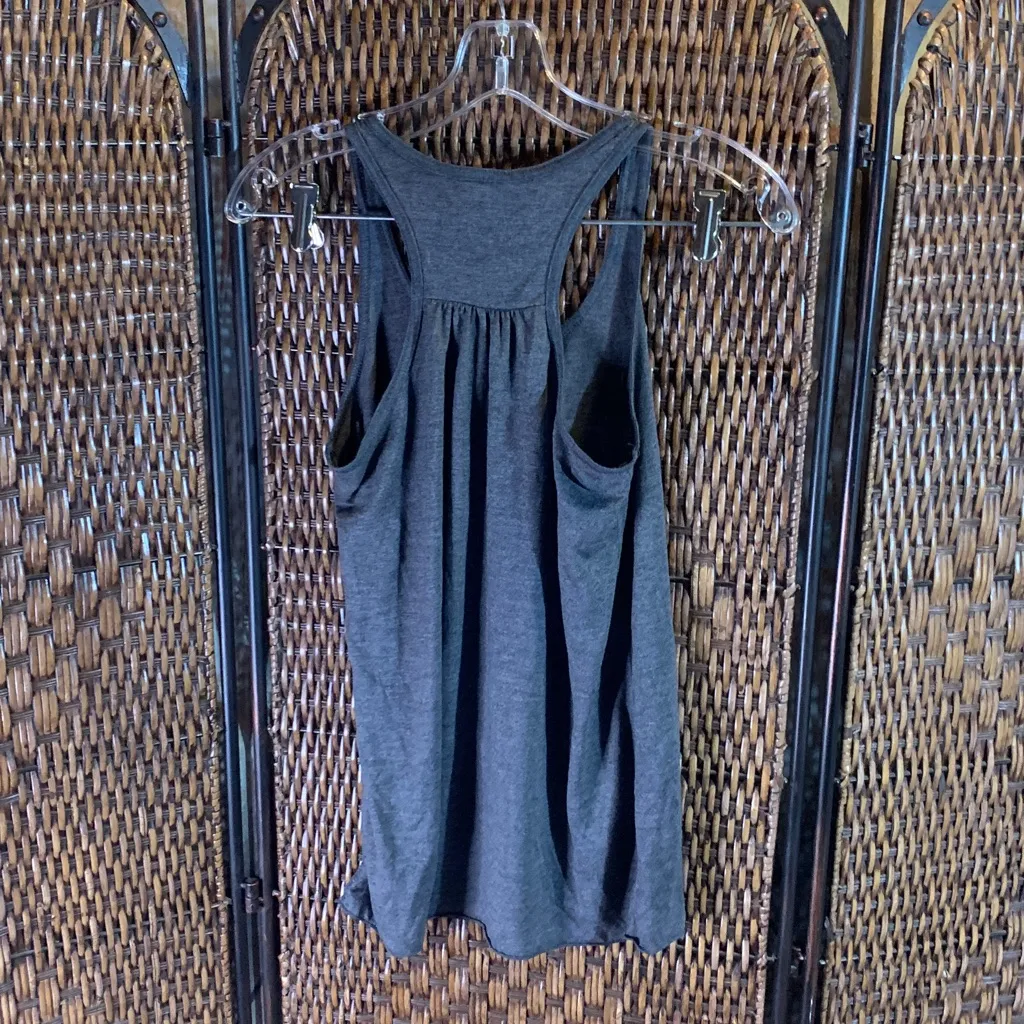 Vintage Y2K Pabst Bella Rainbow Tank Size S Orange - Image 4