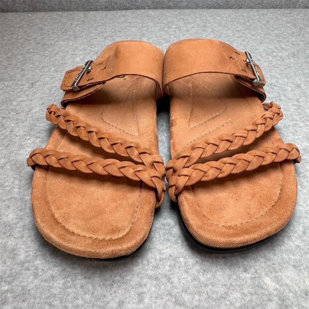 Earth Women's Braided Leather Slip - Image 4
