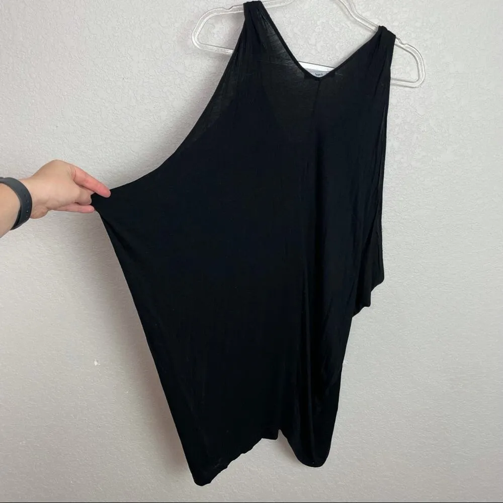 CHAPEL Black Winged Tank Top Sz S - Image 5