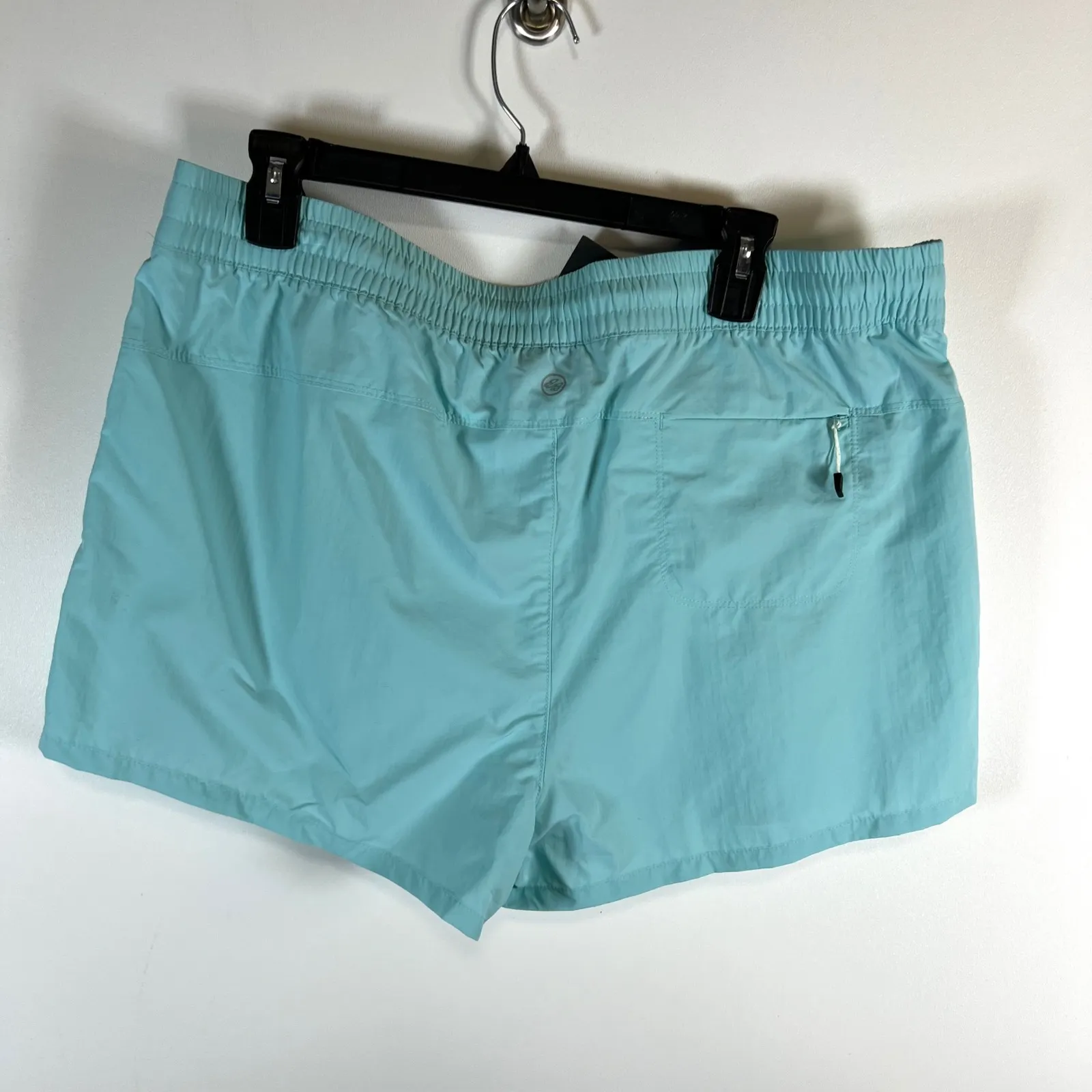 Eddie Bauer Womens WR Tidal Short Solid Water Aqua Blue Size L - Image 5