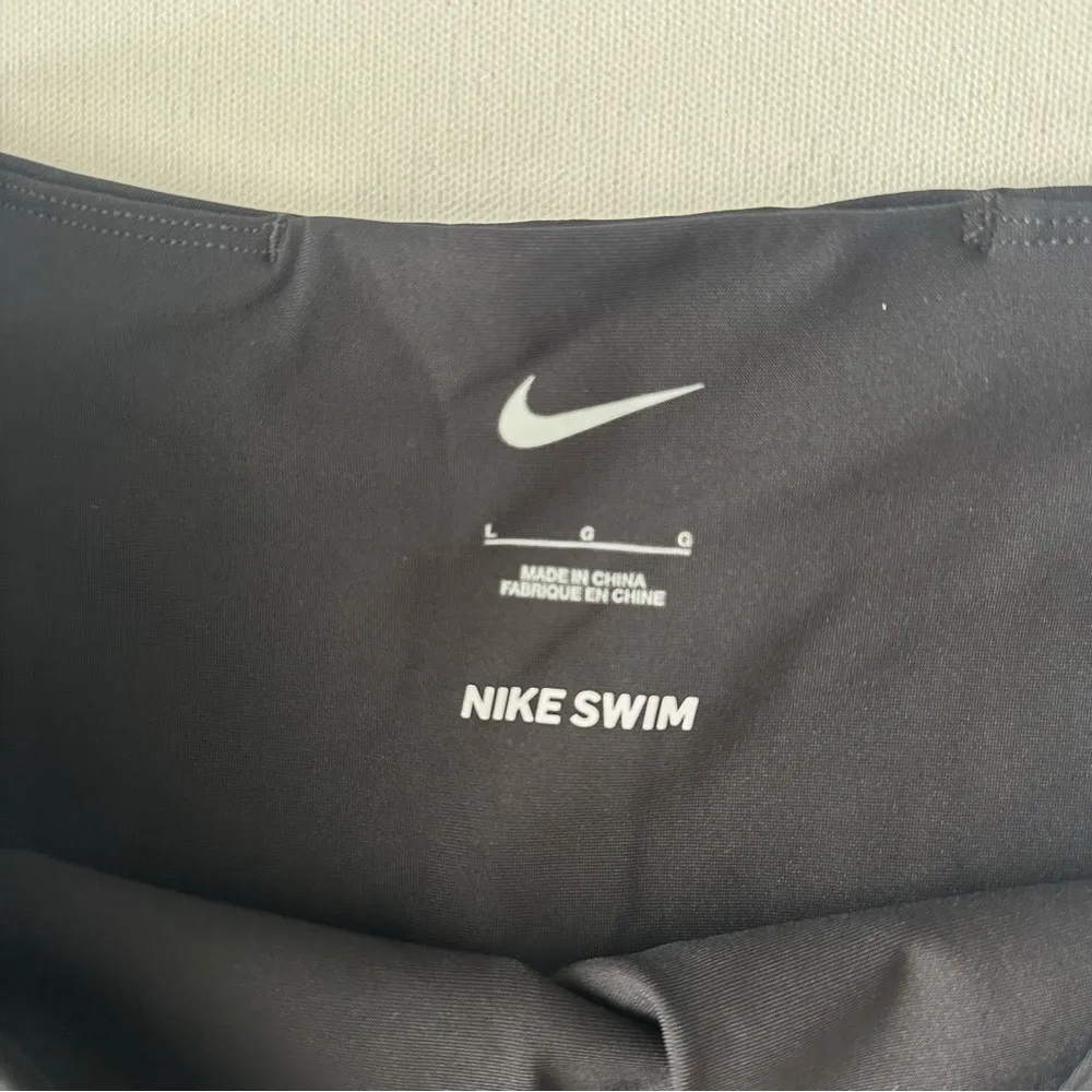 Nike Swim Victory Luxe Leggings Black Women Size L - Image 11