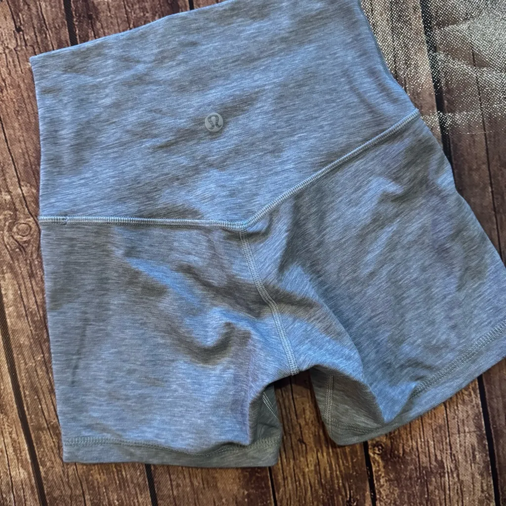 Lululemon 🍃  Align Shorts 6” – Size 0 (Heathered Grey) - Image 2