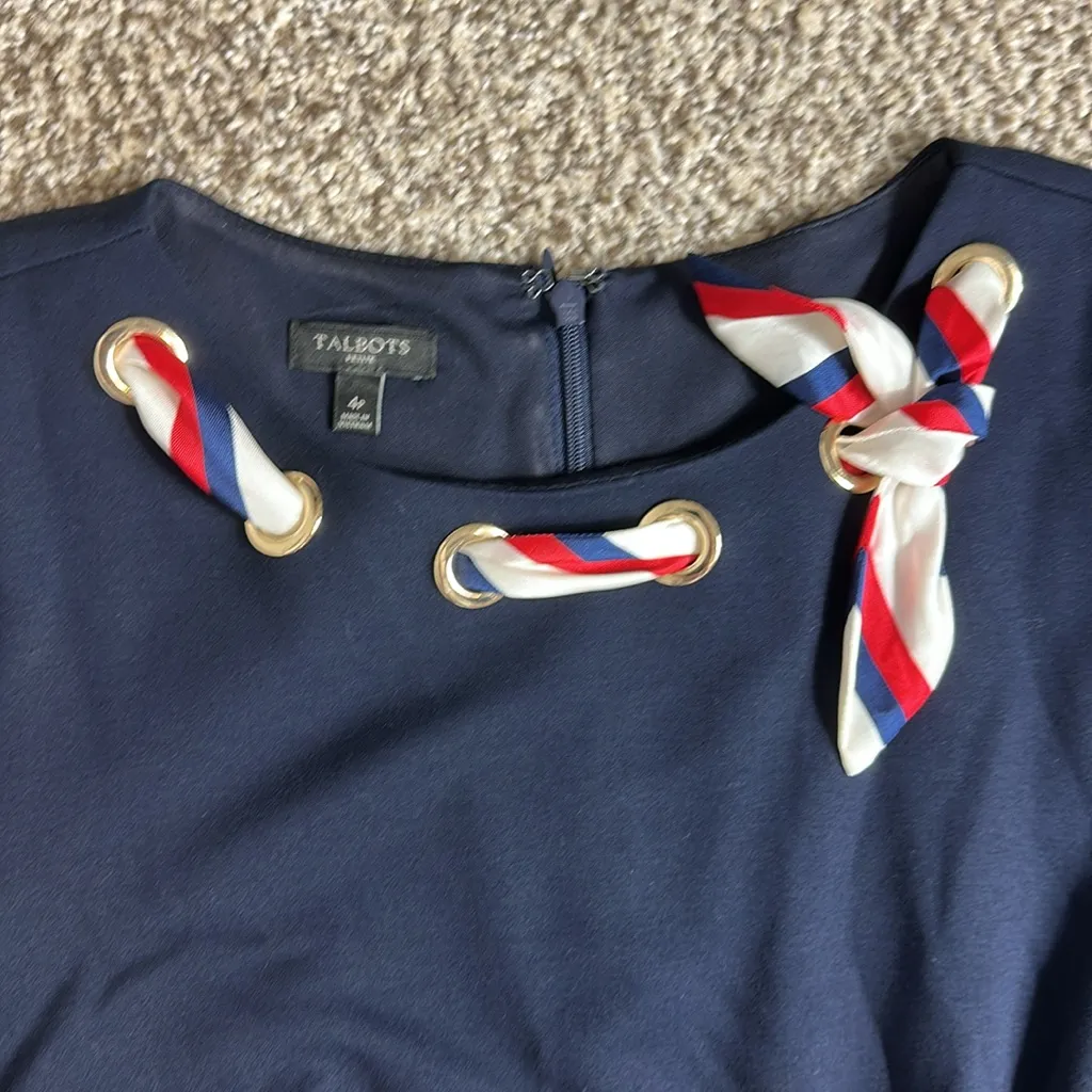 Talbots Neck Scarf Dress - Image 5