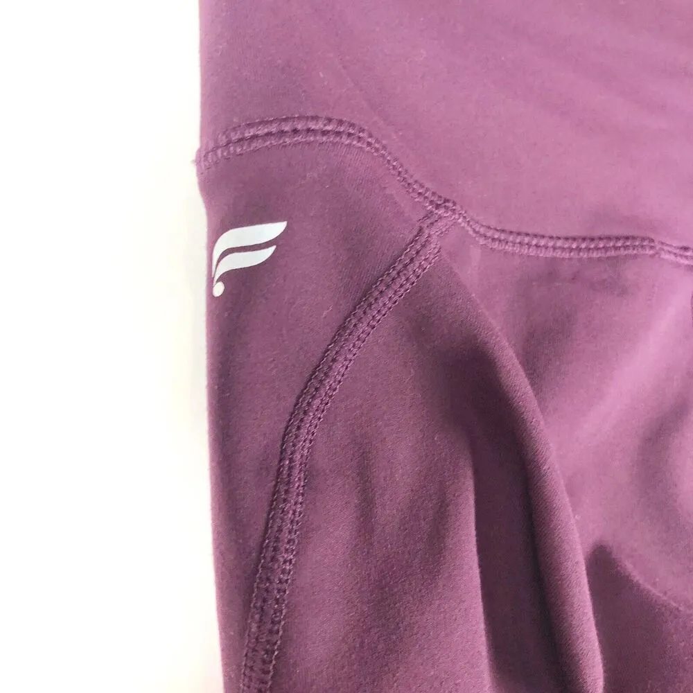 FABLETICS Cashel Plum Purple Ruched Leggings - Image 6