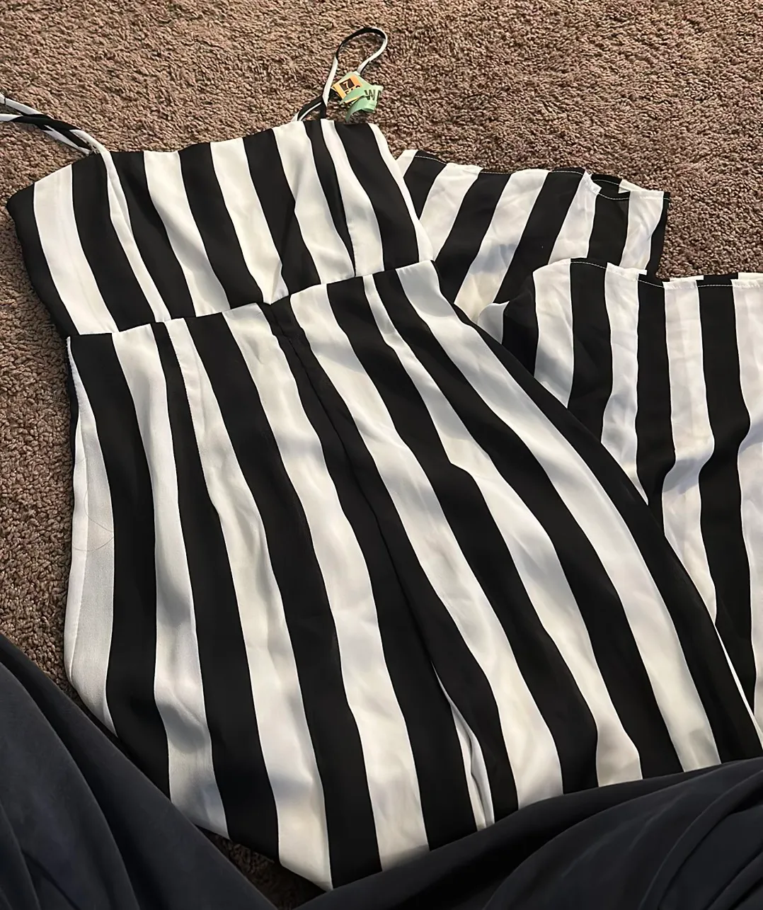 Black & White Jumpsuit - Image 2