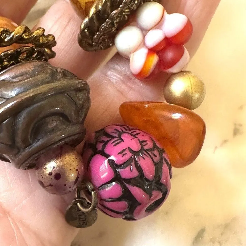 Chico’s colorful beaded stretchy bracelet - Image 6