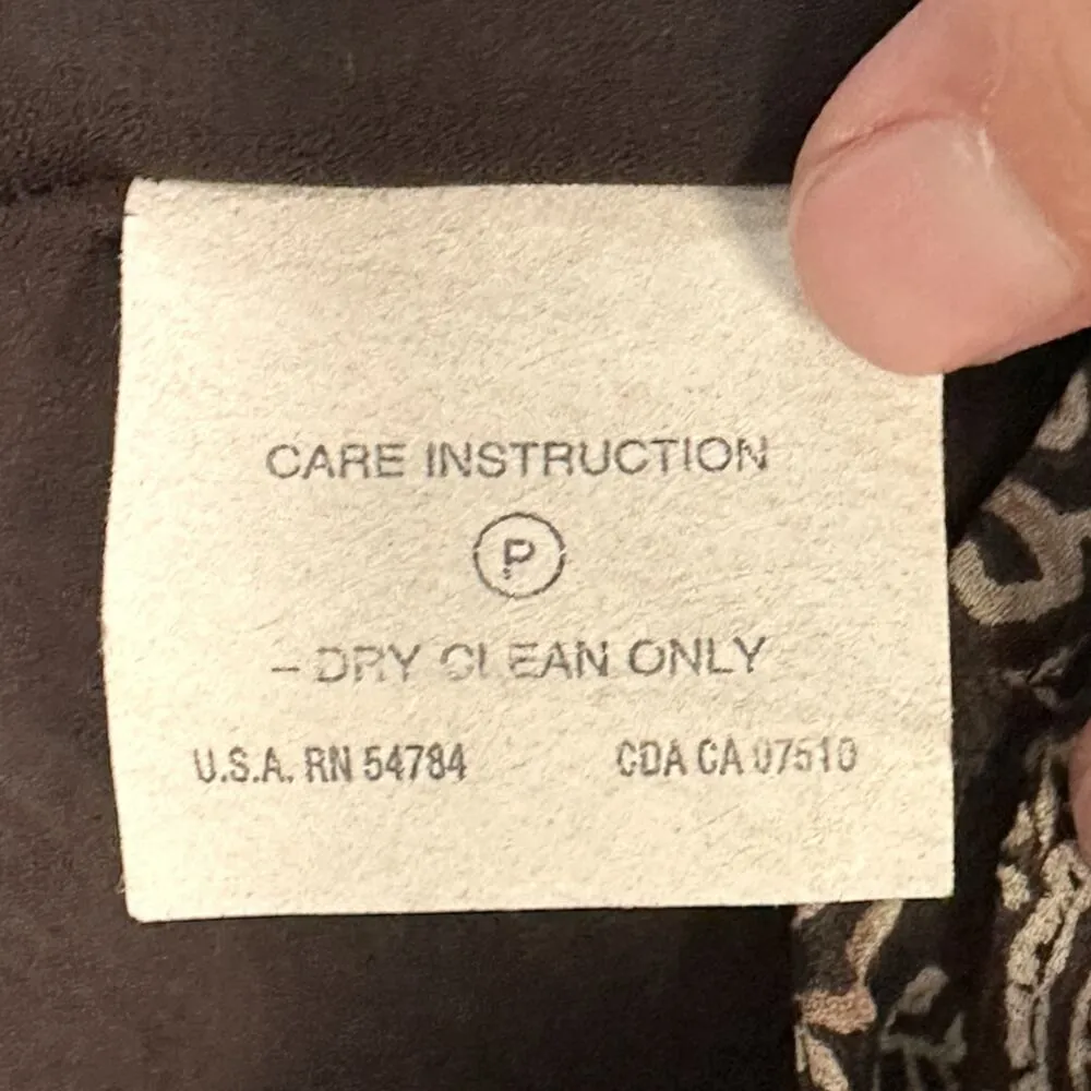 Emanuel Ungaro VINTAGE 1990's 100% Silk Scarf Print Sarong Wrap Skirt Size 4/38 Brown - Image 7