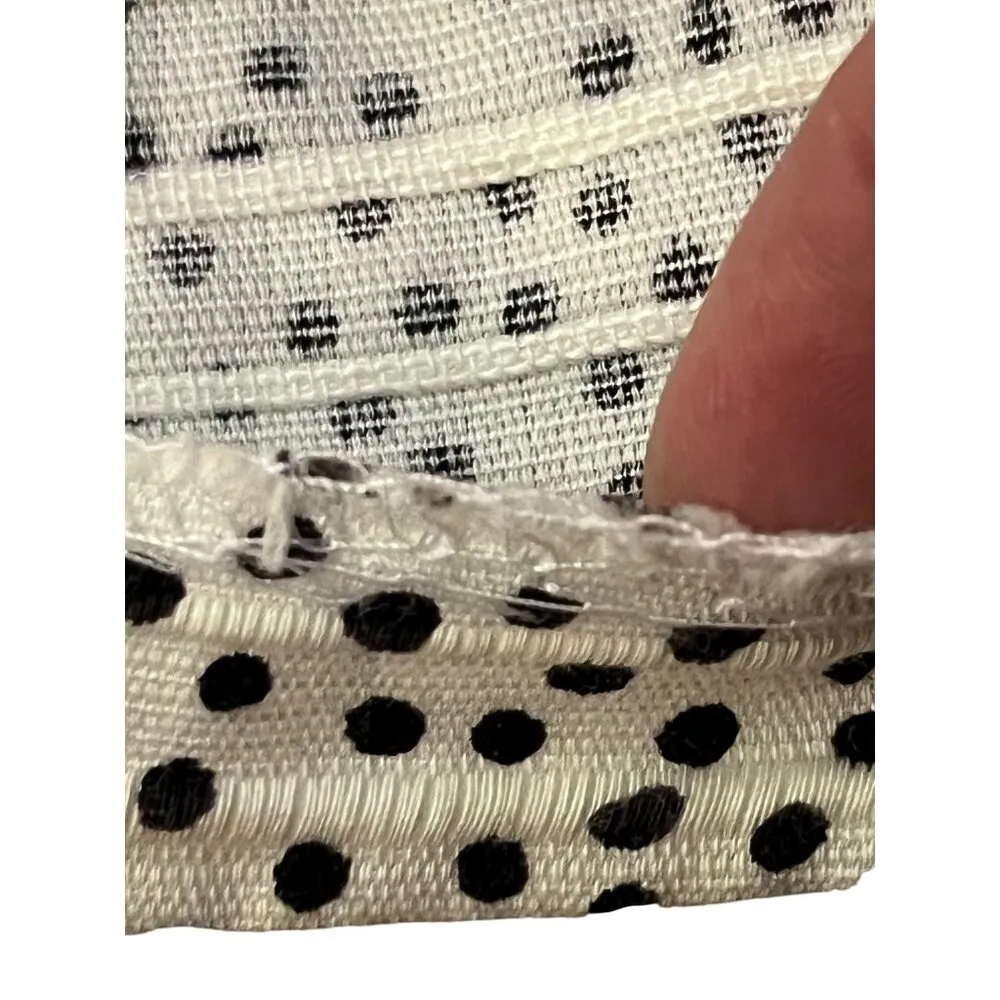 Vintage All That Jazz Skirt Womens S? Used Polka Dot - Image 8