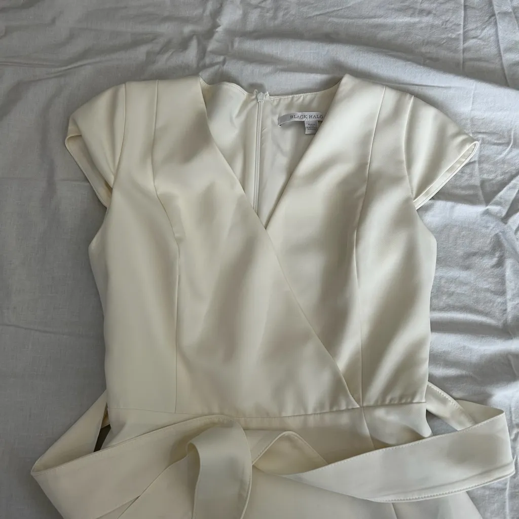 Black Halo White/Cream “Pandora Dress” - Image 5