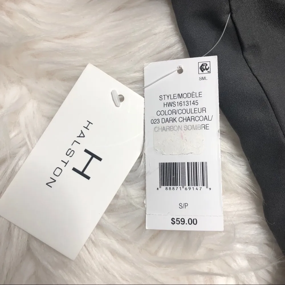 Halston One Shoulder Blouse - Image 3