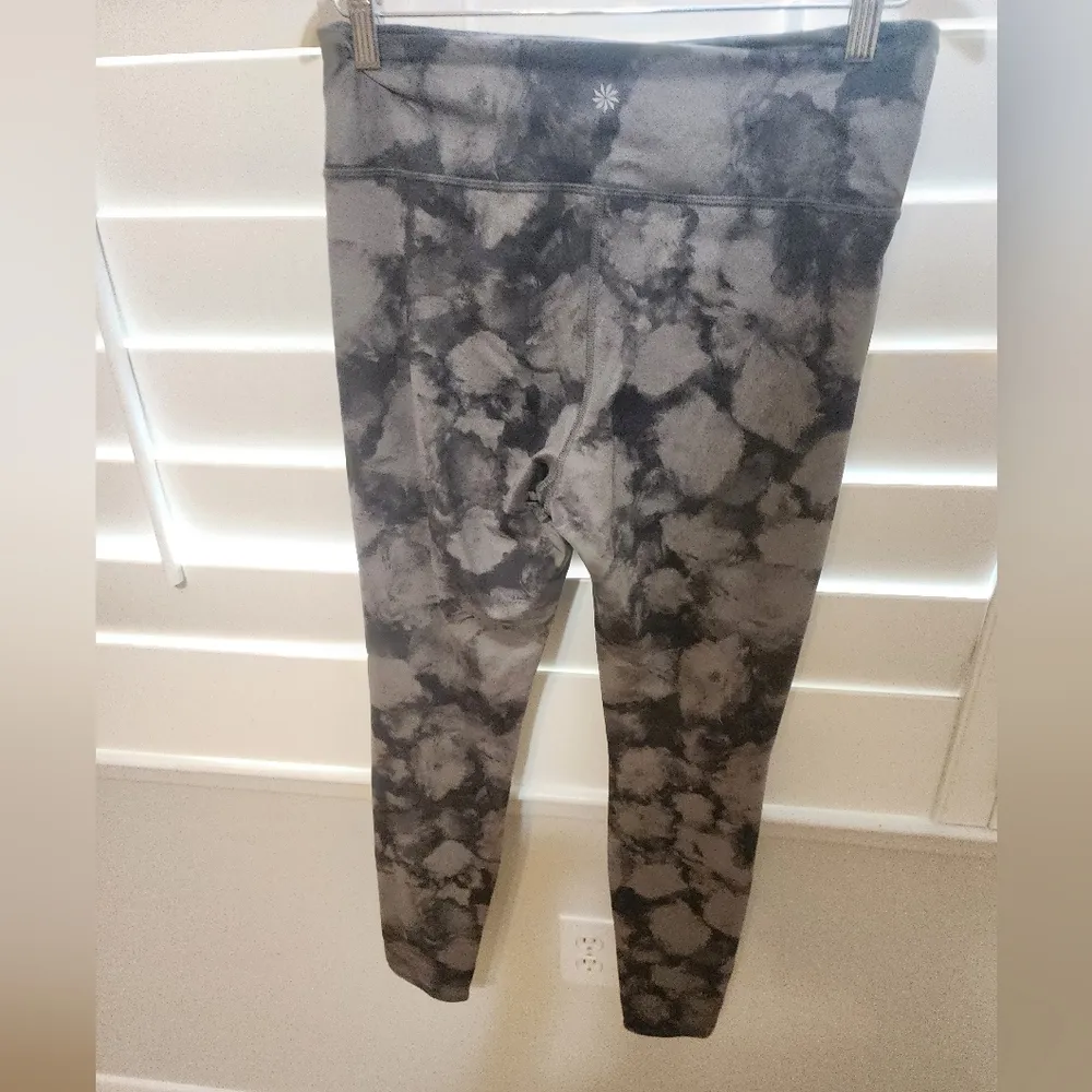 Athleta High Rise Floral Crush Chaturanga Tight, Silver Bells - Image 4