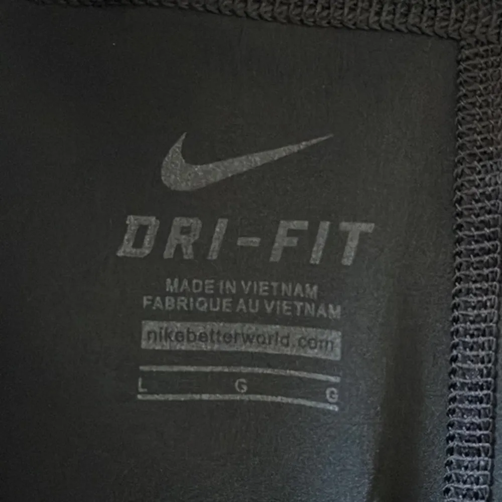 Nike Dri-Fit Gym Activewear Black Shorts Size Large EUC #2313 - Image 3