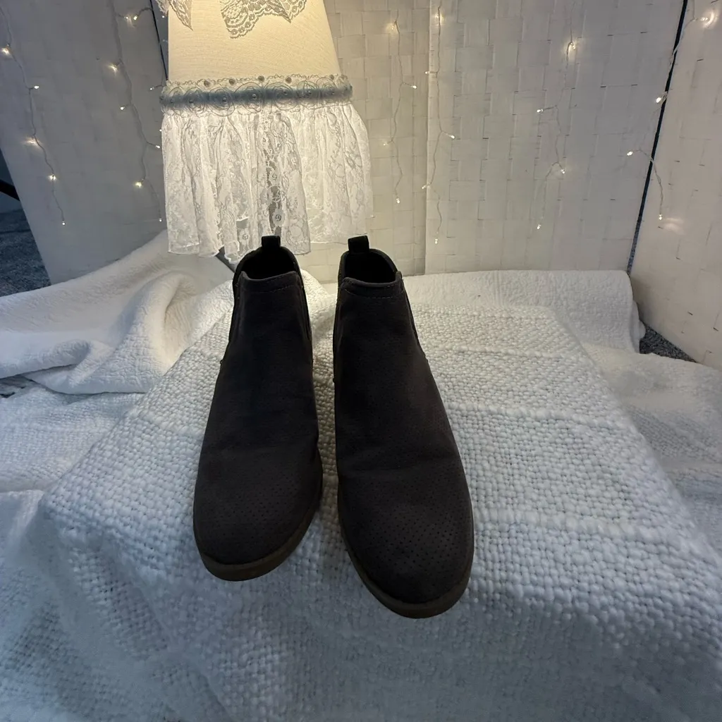 Target Women's Dark Gray Ankle Booties - Image 2