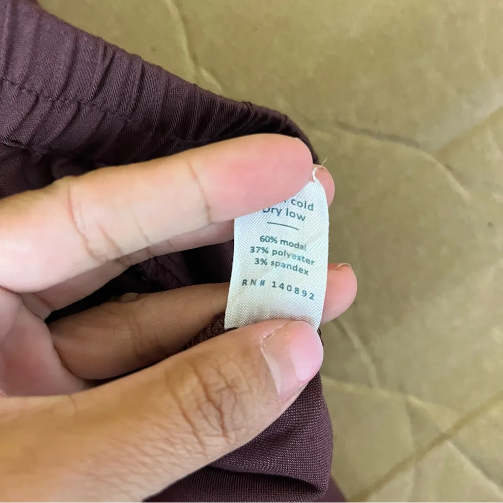 Marine layer  Allison Pant in Cabernet - Image 10