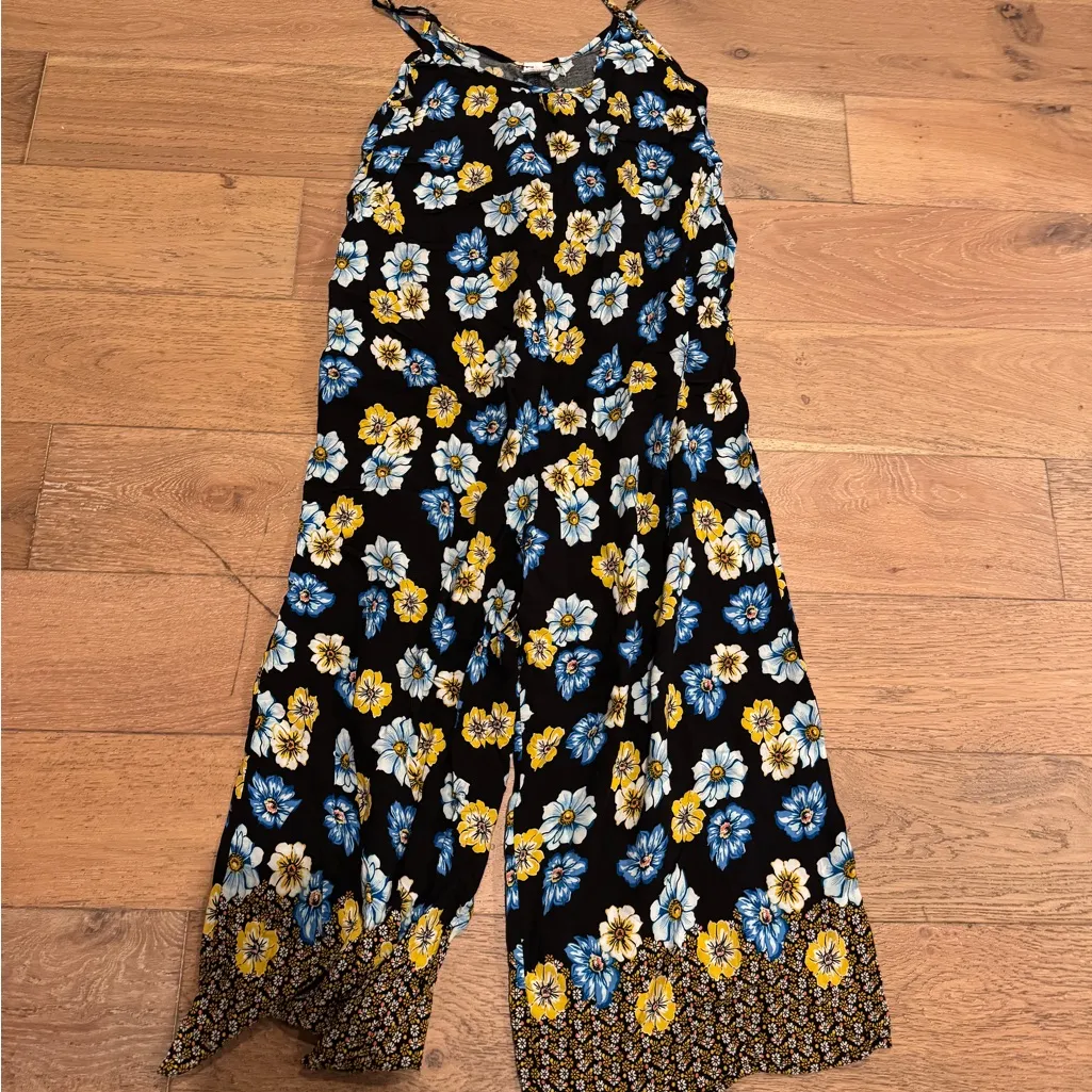 Amazon Floral Wide Leg Jumpsuit - Image 2