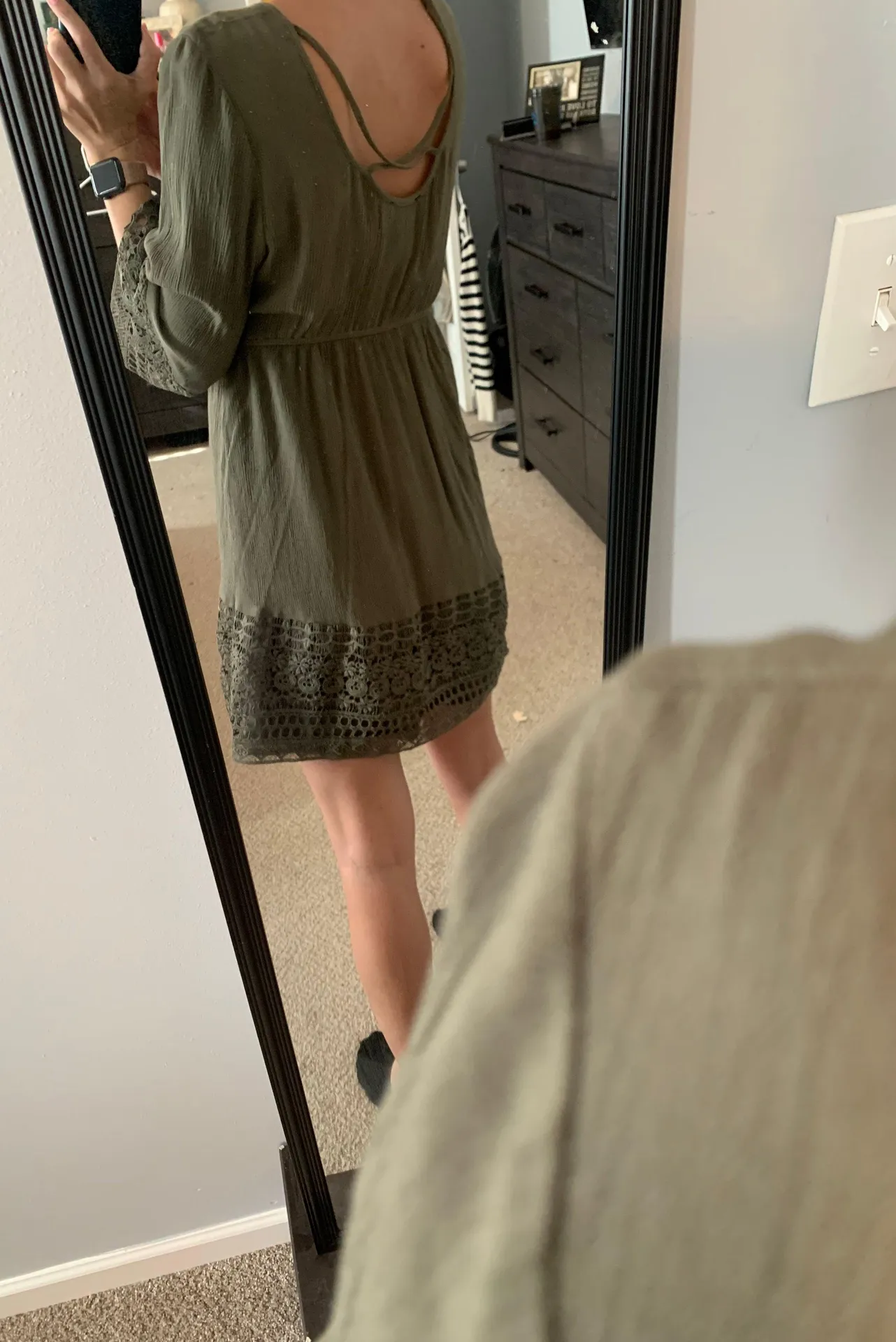 Paper Dolls Army Colored Dress  - Image 2