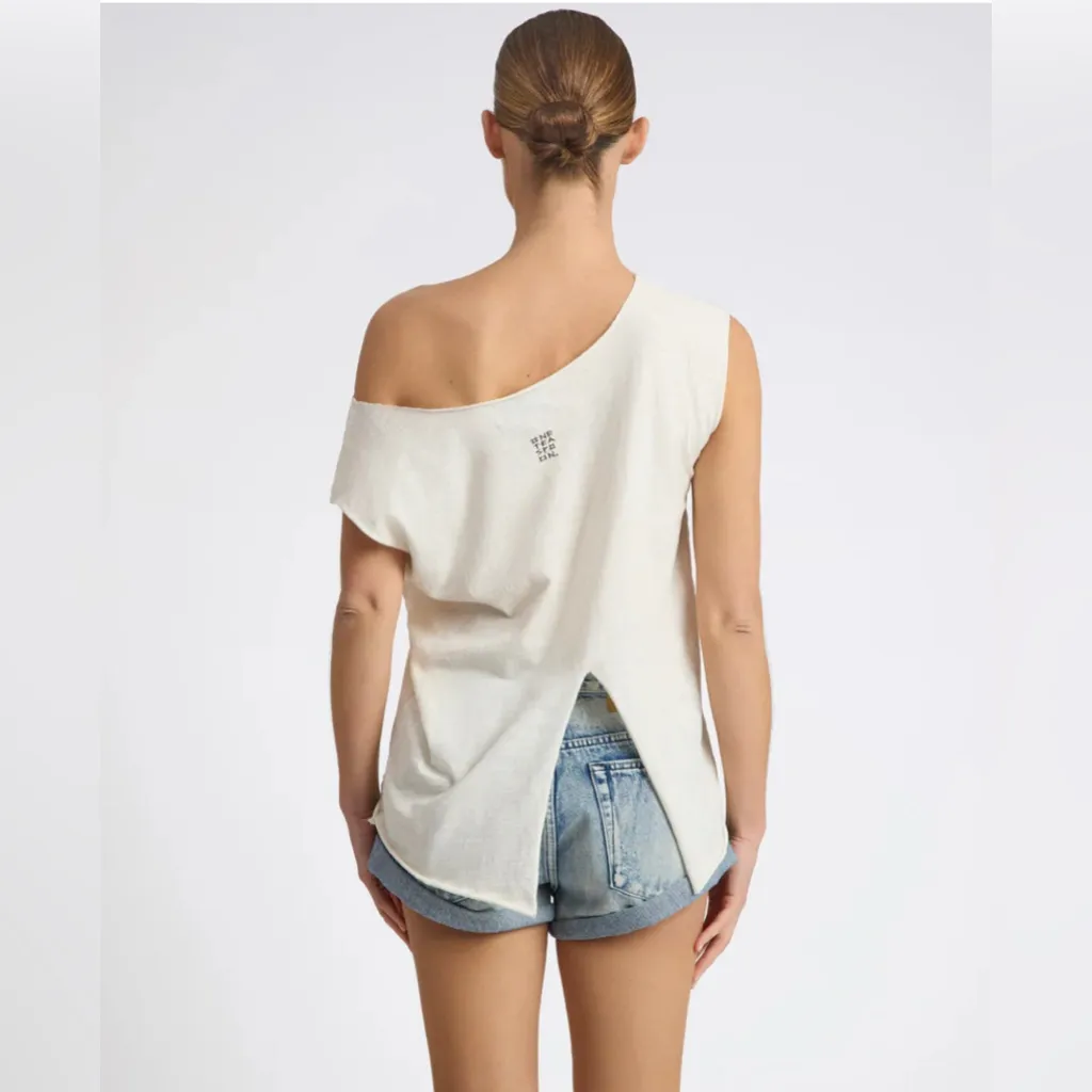 NWT One Teaspoon 25th Anniversary Was It All An Illusion Tee - White - Image 2