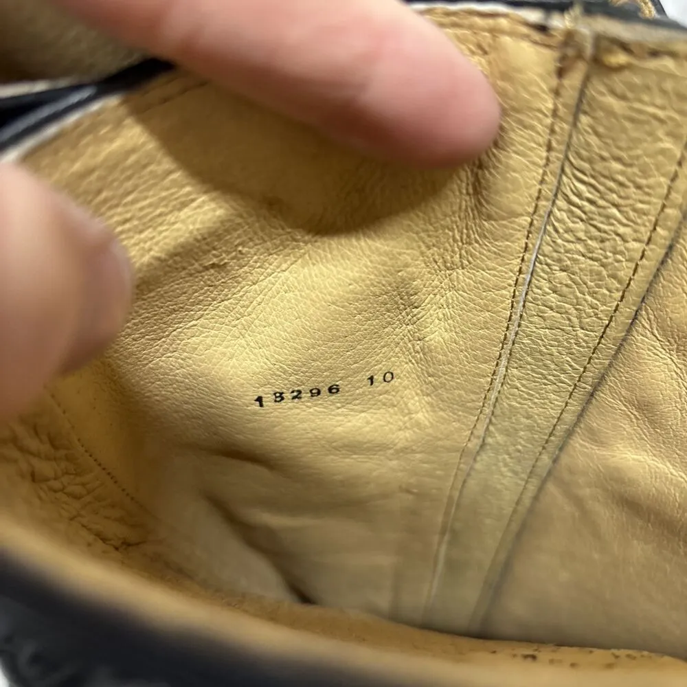 Womens Size 6 Frye Jayden Button Tall Black Leather Boots - Image 7