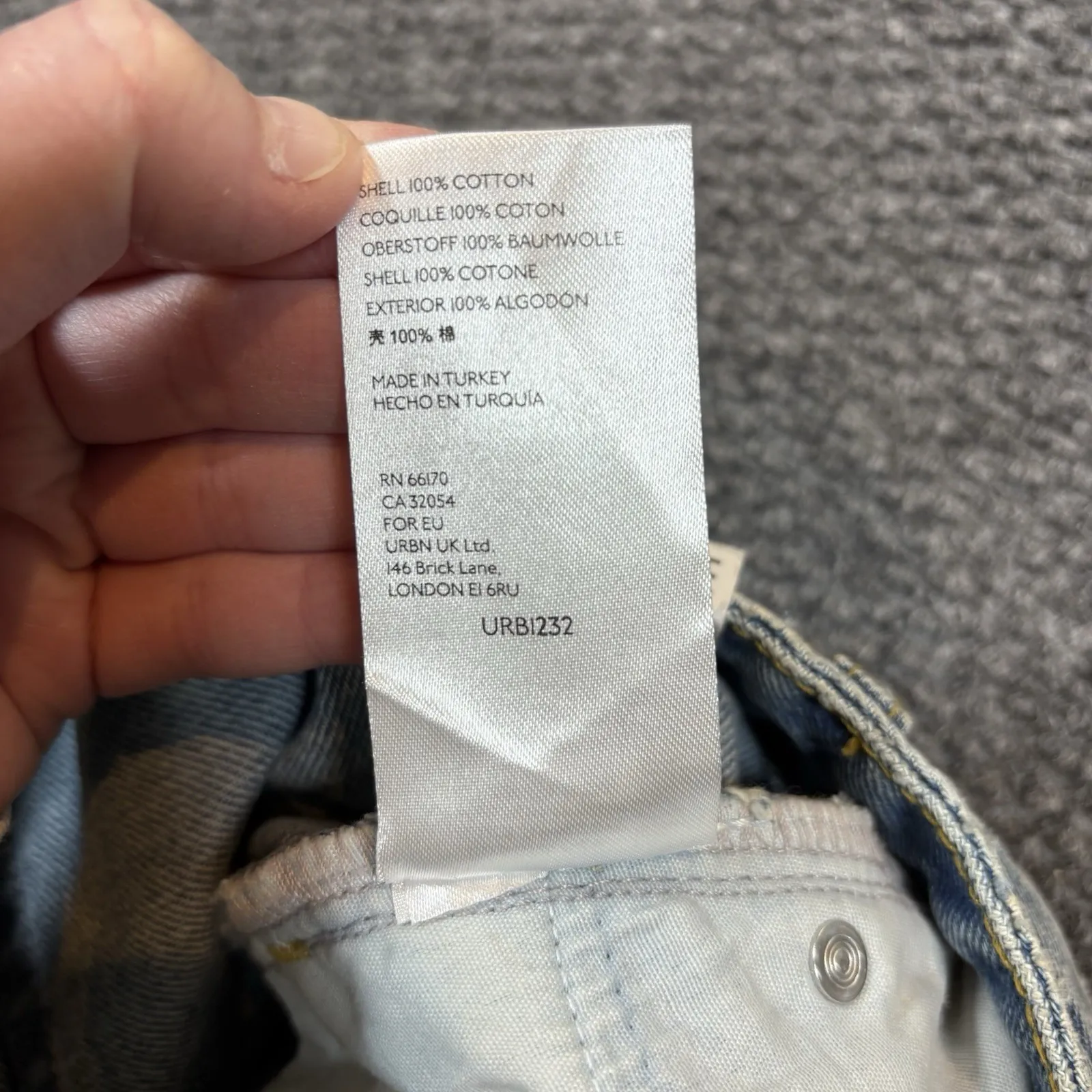 NWT BDG Urban Outfitters Mom High-Rise Jeans Women's 26 Blue 100% Cotton - Image 10