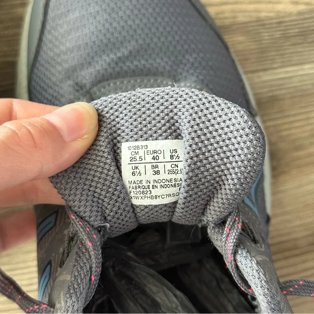 ASICS Gel-Venture 9 Women’s Running Shoes Gray Blue Pink Size 8.5 Ortholite - Image 9